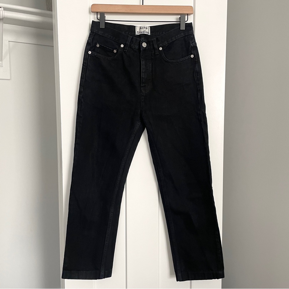 Acne Studios Van Over Black Jeans Size 28